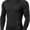 Men's UPF 50+ Long Sleeve Compression Athletic Shirt - Perfect for Workouts and Water Sports