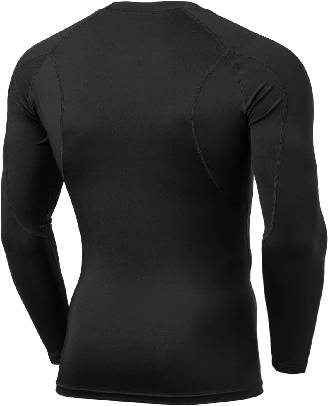 Men's UPF 50+ Long Sleeve Compression Athletic Shirt - Perfect for Workouts and Water Sports